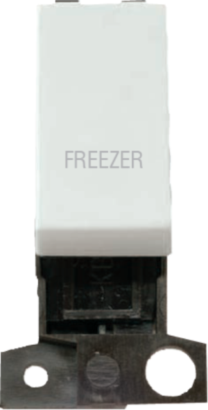 Click White 10Ax DP Switch Module Freeze