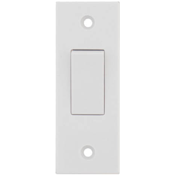 Selectric White 1 Gang 2 Way Architrave Switch