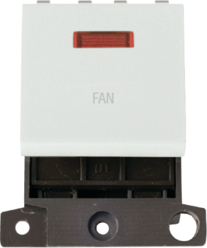 Click White 20A DP Switch Module Neon Fa