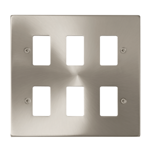 6 Module Front Plate
