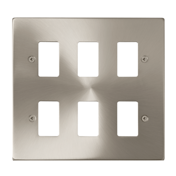 6 Module Front Plate