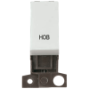 Click White 10Ax DP Switch Module Hob