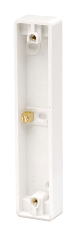 Click Polar 2 Gang Architrave Patress
