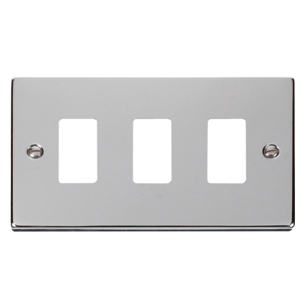 3 Gang Front Plate