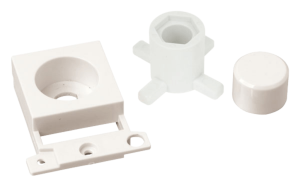 Polar White Dimmer Module Mounting Kit