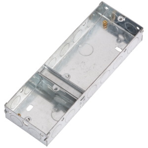 3 Gang Single plus Double Back Box