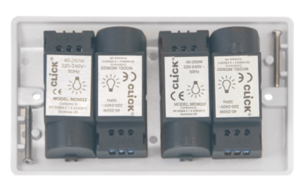 Click Mode 4 Gang 2 Way 250Va Dimmer - Image 2