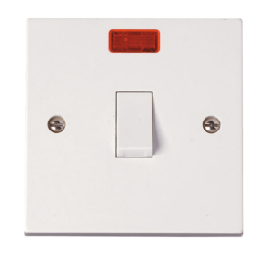 Click Polar 1 Gang 20A DP Switch Neon