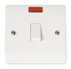 Click Mode 2 Gang 20A DP Switch Neon