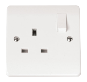 Click Mode 1 Gang DP Switched Socket