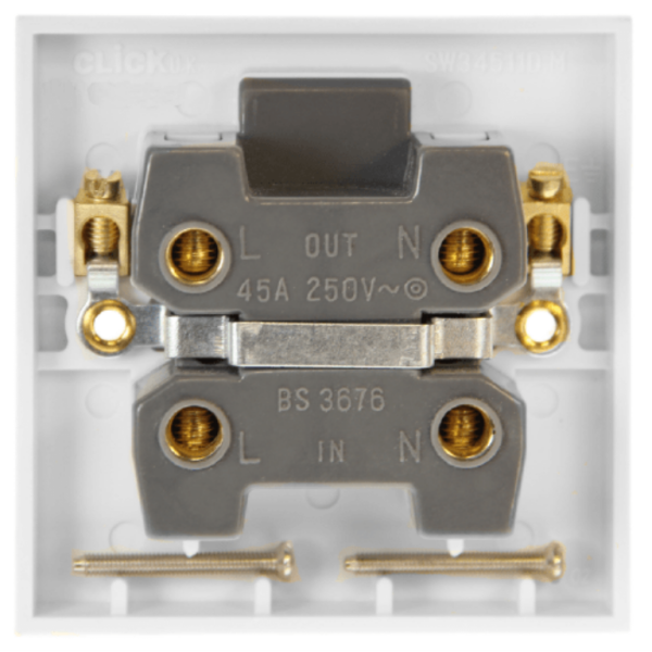 Click Polar 1 Gang 45A DP Switch - Image 2