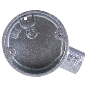 20mm Galvanised End Box