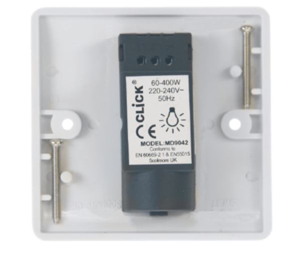 Click Mode 1 Gang 2 Way 400w Dimmer - Image 2