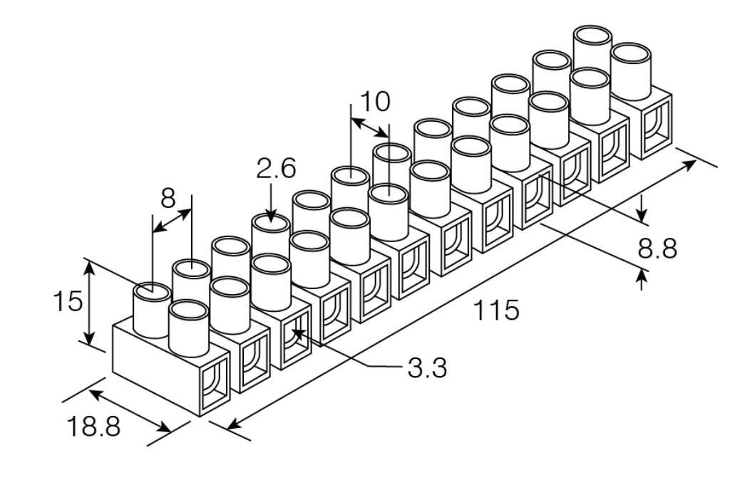Pack of 10 Terminal Blocks - Image 2