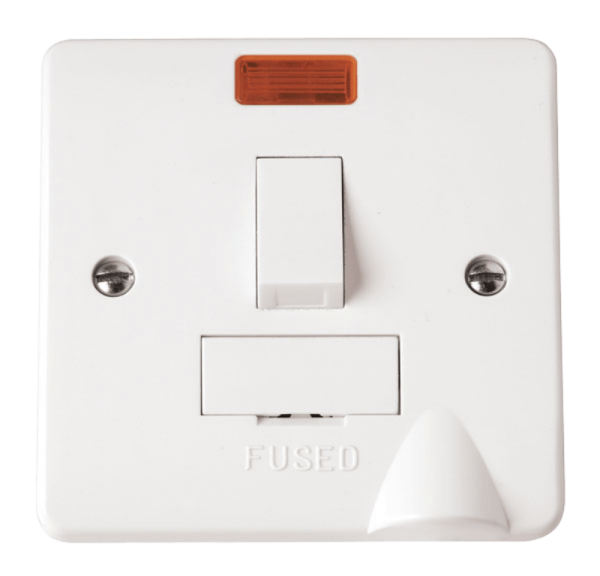Click Mode Switched Fused Spur Neon Flex Outlet