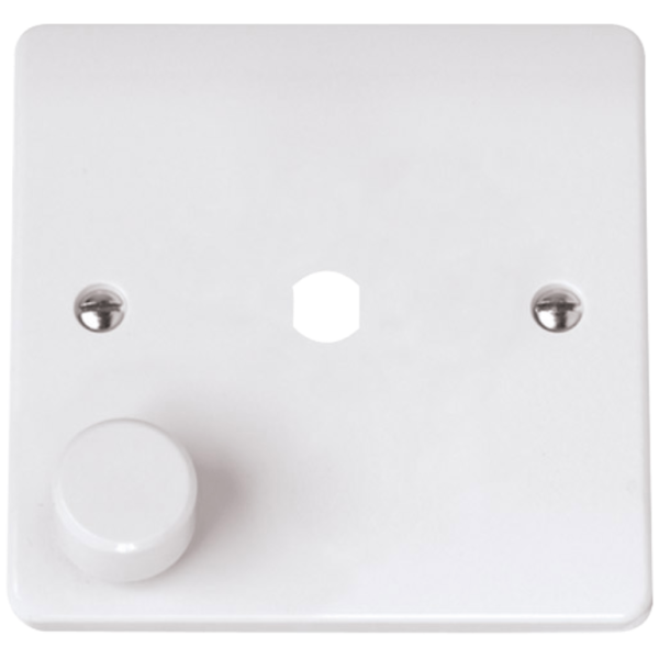 Click Mode 1 Gang Single Dimmer Plate & Knob