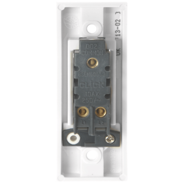 Click Polar 1 Gang 2 Way 10Ax Architrave Switch - Image 2