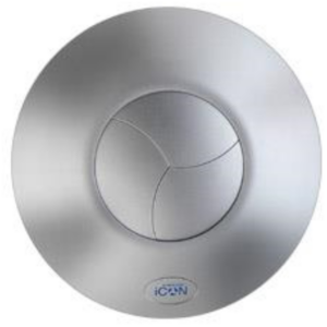 Icon 15 Silver Fan Cover