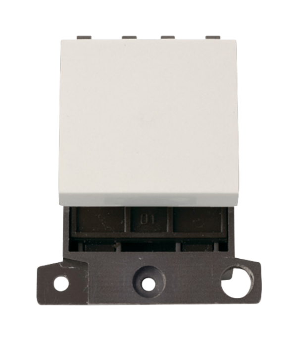 Click Md022Pw Switch DP 2Mod 20A Whi