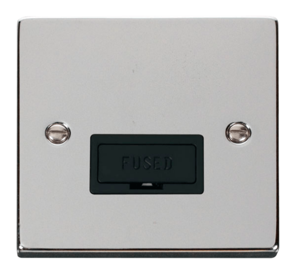 Click Deco Polished Chrome Unswitched Fused Spur