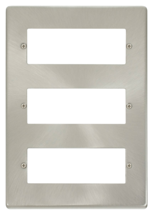 18 Module Front Plate