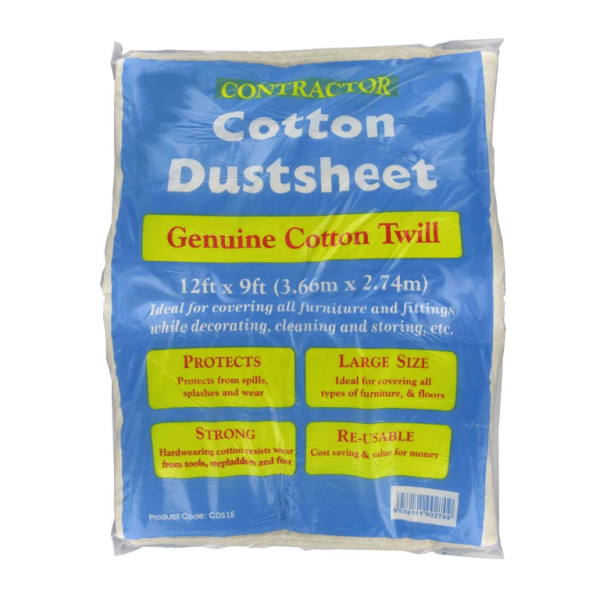 Deligo 3.6 x 2.7M Dust Sheet