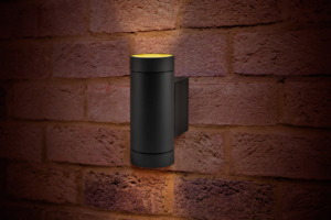 Integral Vesari Dark Grey IP54 Up/Down Wall Light
