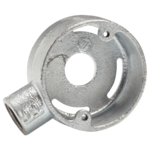 20mm Galvanised Extension End Box