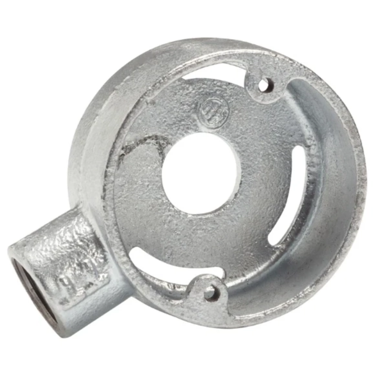 20mm Galvanised Extension End Box