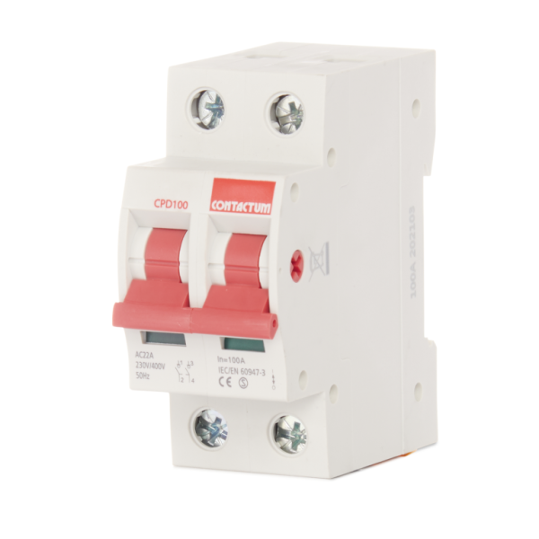 Contactum 100A DP Isolator