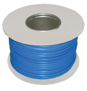 Blue 100M 3mm PVC Sleeving - Reel