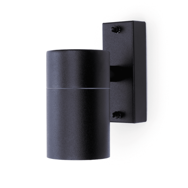 Hispec Coral Black Down Wall Light