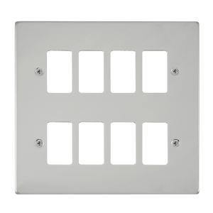 8 Gang Front Plate