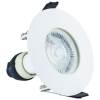 Fire Rated Static Round Downlight with GU10 Holder & Terminal Block