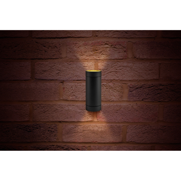 Integral Vesari Dark Grey IP54 Up/Down Wall Light - Image 4