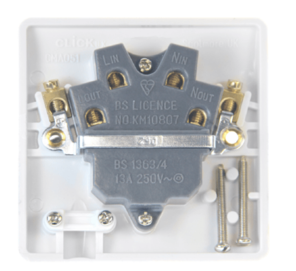 Click Mode Switched Fused Spur Flex Outlet - Image 2