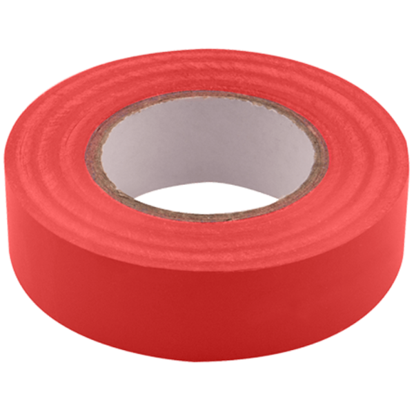 Unicrimp Red 19mm x 20M PVC Insulation Tape