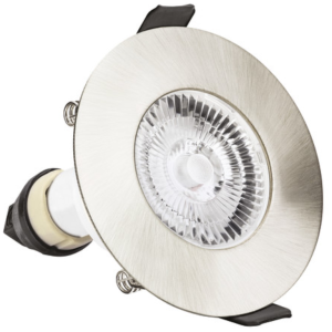 Downlight, Evofire Fire Rated Round IP65, c/w GU10 Holder Pk=4