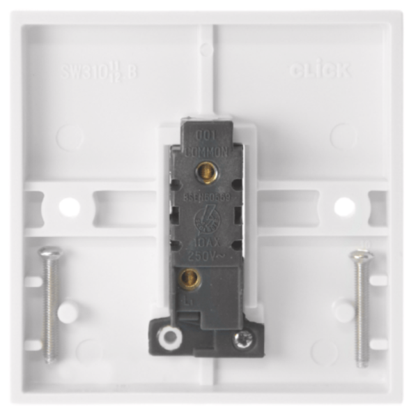 Click Polar 1 Gang 1 Way 10Ax Switch - Image 2