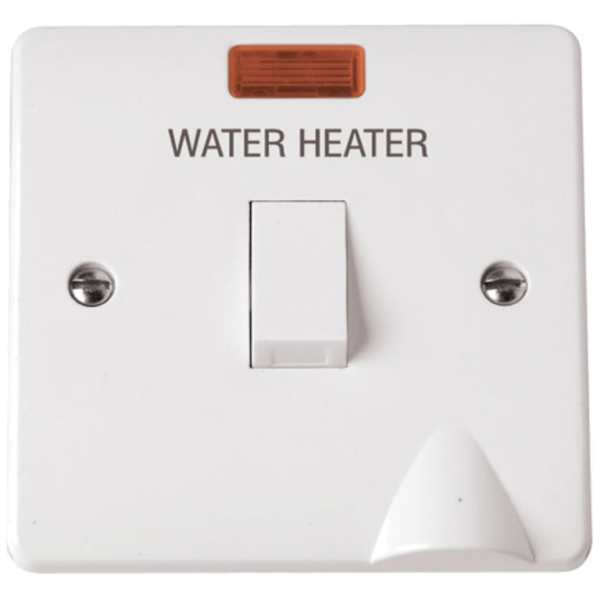 Click Mode 1 Gang 20A DP Switch Neon Flex Outlet "Water Heater"