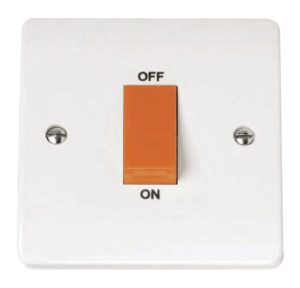 Click Mode 1 Gang 45A DP Switch