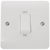 Click Mode 1 Gang 45A DP Switch White Rocker