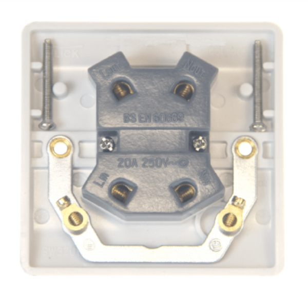 Click Mode 2 Gang 20A DP Switch - Image 2