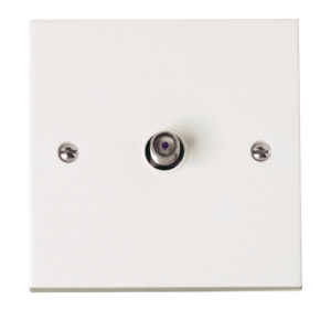 Click Polar 1 Gang Satellite Socket