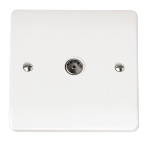 Click Mode 1 Gang Coaxial Socket