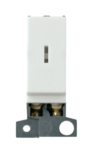 Click White 10Ax DP Keyswitch Module