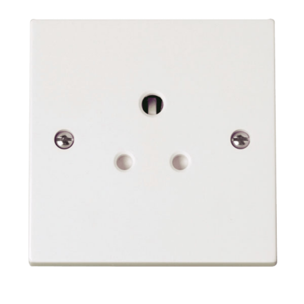 Click Polar 1 Gang 5A Unswitched Socket
