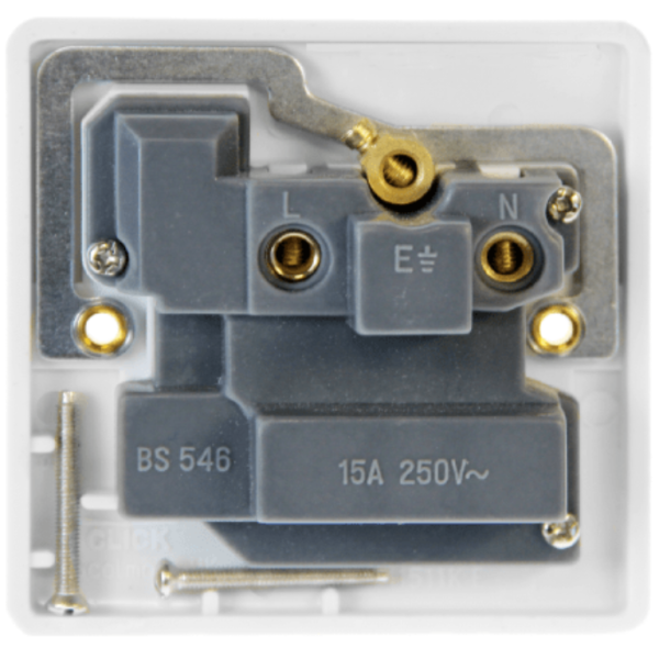 Click Mode 1 Gang 15A Round Pin Switched Socket - Image 2