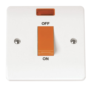 Click Mode 1 Gang 45A DP Switch Neon