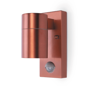 Coral Copper PIR Down Wall Light